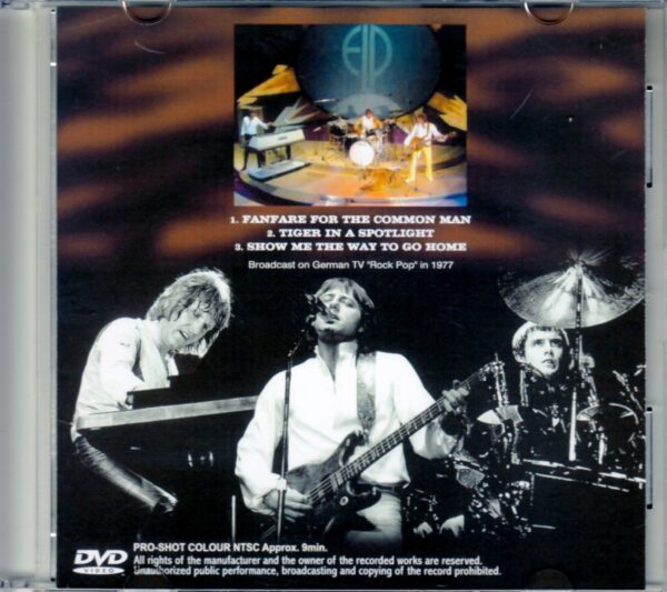EL & P Emerson,Lake & Palmer/Broadcast Germany TV 1977 - Image 2