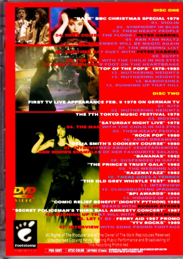 Kate Bush/TV Compile 1978-1989 - Image 2