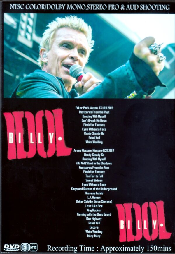 BIlly Idol/Texas,USA 2015 & more - Image 2