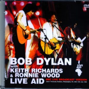 Bob Dylan, Keith Richards, Ronnei Wood Bob Dylan/PA, USA 1985