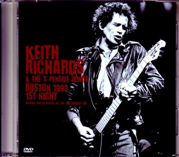 Keith Richards/MA,USA 1993
