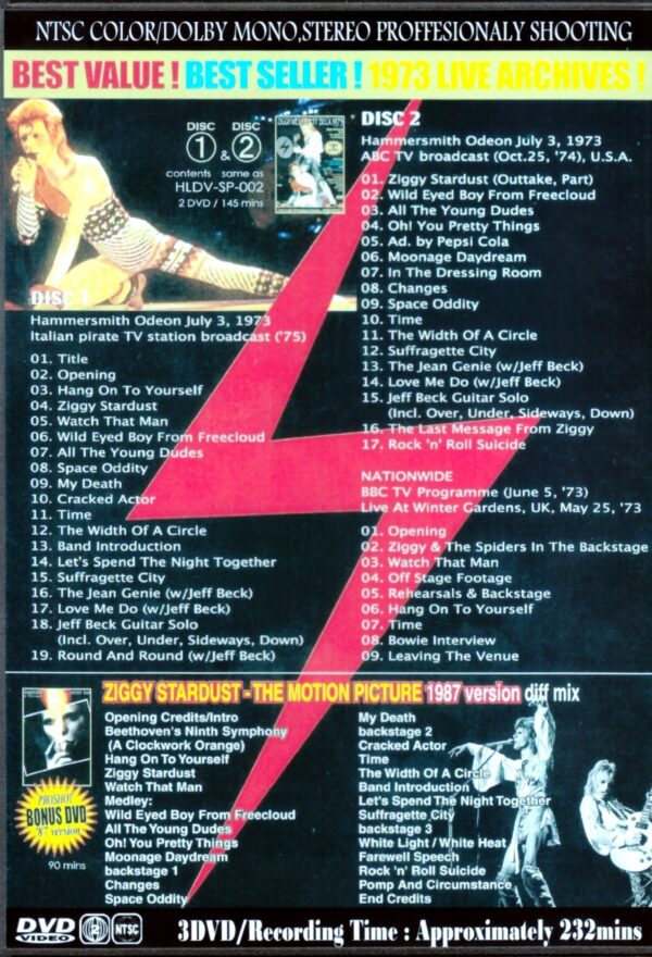 David Bowie/Live Compile 1973 - Image 2