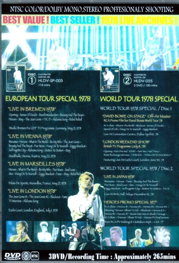 David Bowie/Live Compile 1978 - Image 2