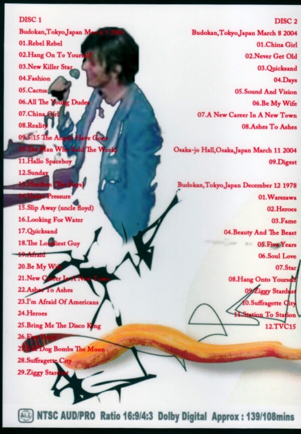 David Bowie/Tokyo,Japan 2004 & more - Image 2