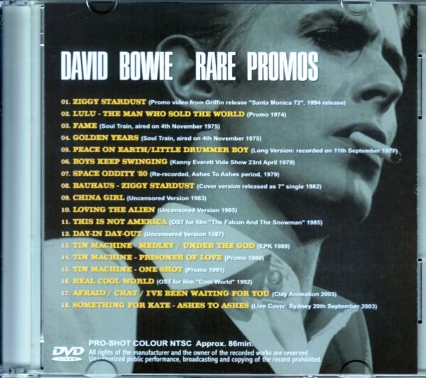 David Bowie/Rare Promo Compilations - Image 2