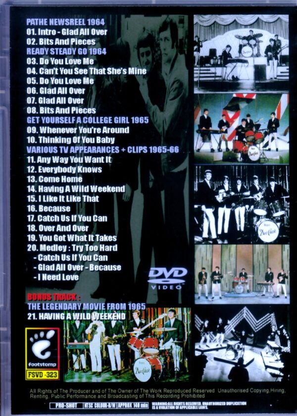 Dave Clark Five/Video Rarities 1964-1966 - Image 2