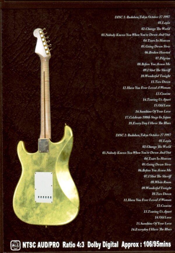 Eric Clapton/Tokyo,Japan 1997 Vol.2 - Image 2
