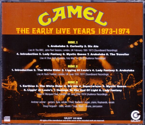 Camel/Early Years 1973-1974 - Image 2