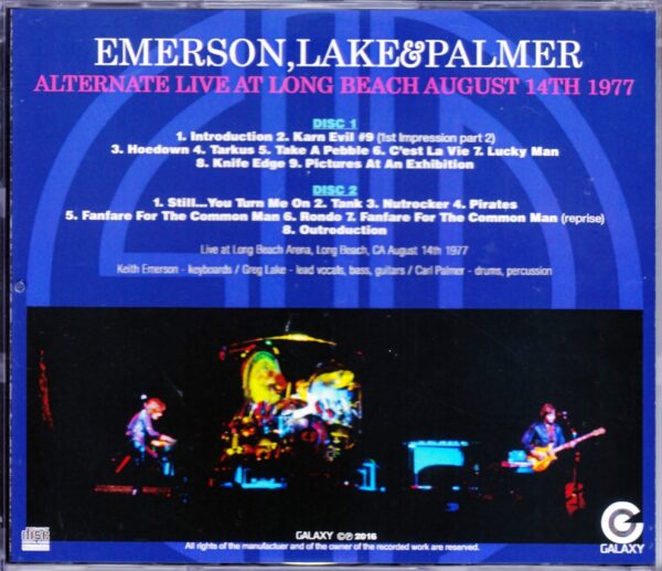 EL & P Emerson,Lake & Palmer/CA,USA 1977 - Image 2