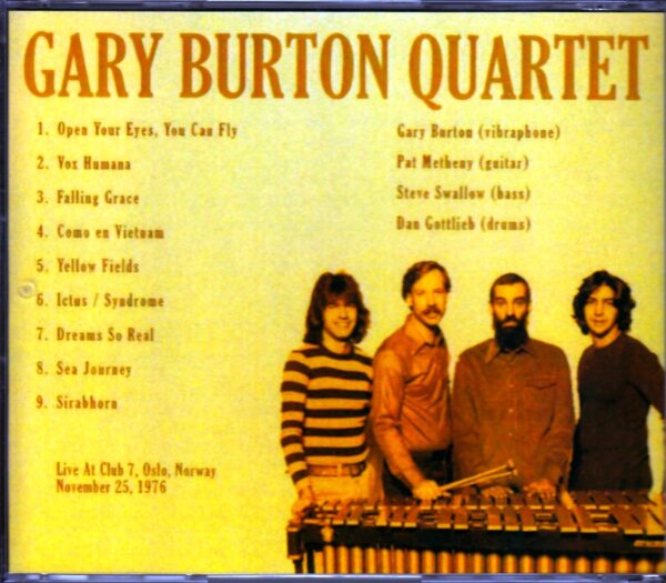 Gary Burton Quartet, Pat Metheny/Norway 1976 - Image 2