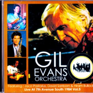 Gil Evans,Jaco Pastorius,David Sanborn/NY,USA 2.27.1984