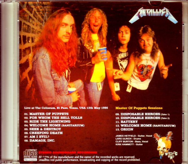 Metallica/TX, USA 1986 - Image 2