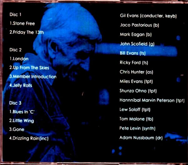 Gil Evans,Jaco Pastorias/NY,USA 1.16.1984 - Image 2