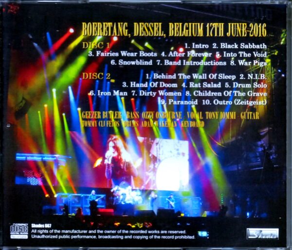 Black Sabbath/Belgium 2016 - Image 2