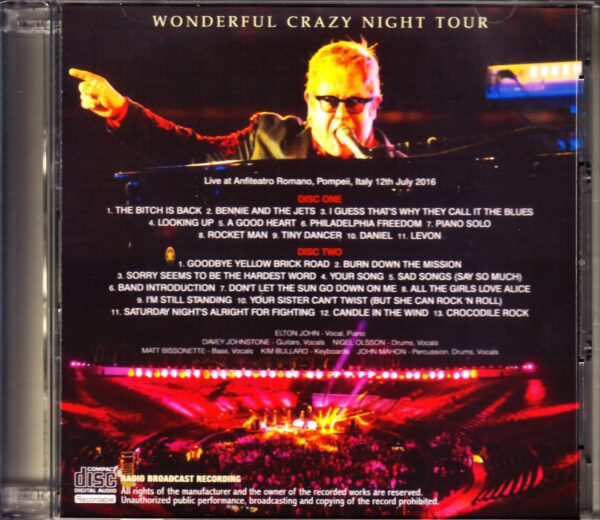 Elton John/Italy 2016 - Image 2