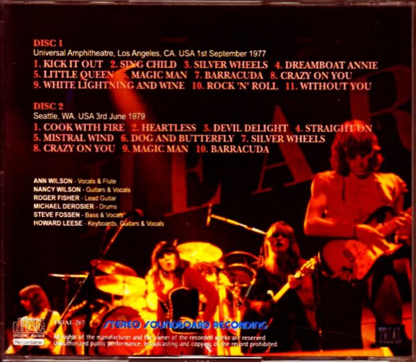 Heart/CA, USA 1977 & more - Image 2