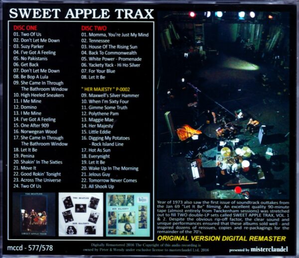Beatles/Sweet Apple Trax - Image 2
