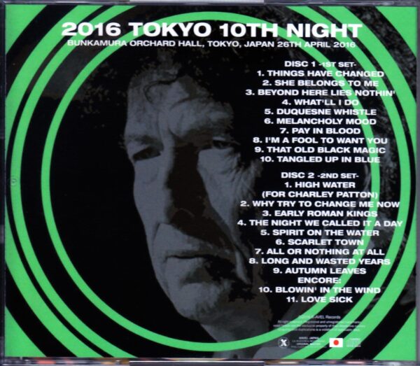 Bob Dylan/Tokyo,Japan 4.26.2016 Upgrade - Image 2