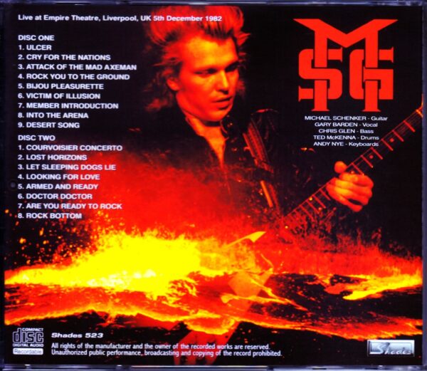 Michael Schenker/UK 1982 - Image 2