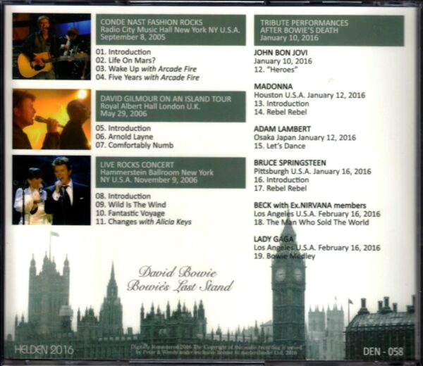 David Bowie/NY,USA 2005 & more - Image 2