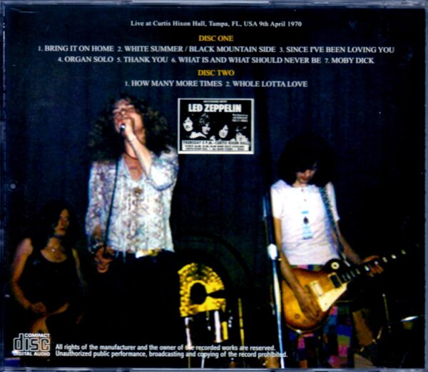 Led Zeppelin/FL, USA 1970 - Image 2
