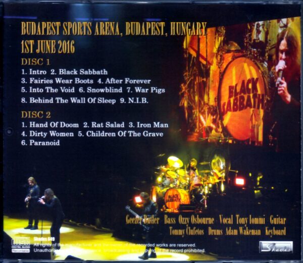 Black Sabbath/Hungary 2016 - Image 2