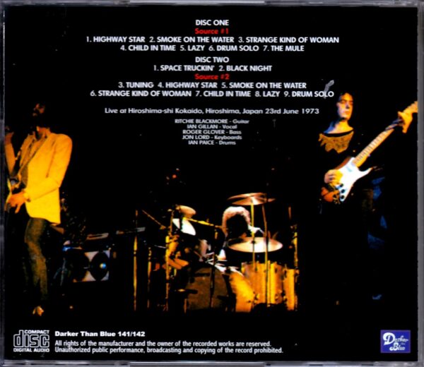 Deep Purple/Hiroshima,Japan 1973 - Image 2