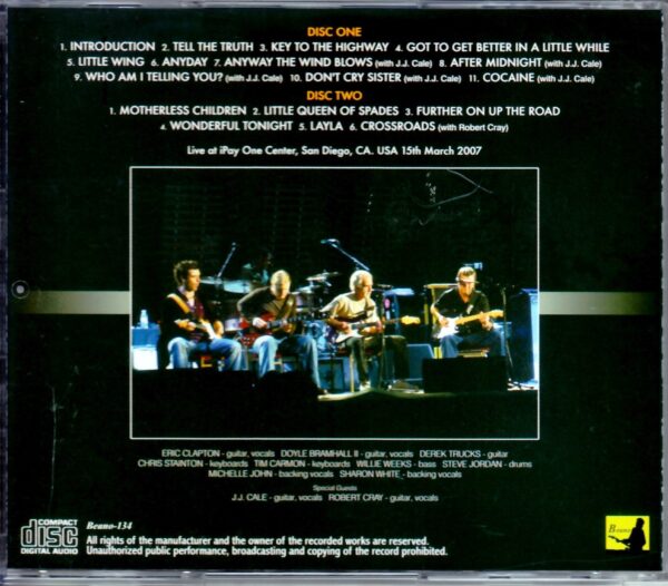 Eric Clapton,J.J. Cale/CA,USA 2007 - Image 2