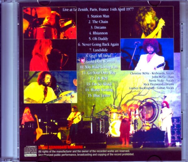 Fleetwood Mac/France 1977 - Image 2