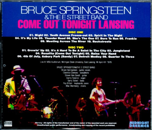 Bruce Springsteen/Mi, USA 1976 - Image 2
