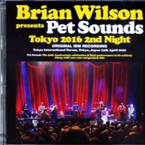 Brian Wilson/Tokyo,Japan 4.13.2016 IEM