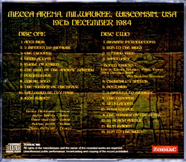 Iron Maiden/Wi, USA 1984 & more - Image 2