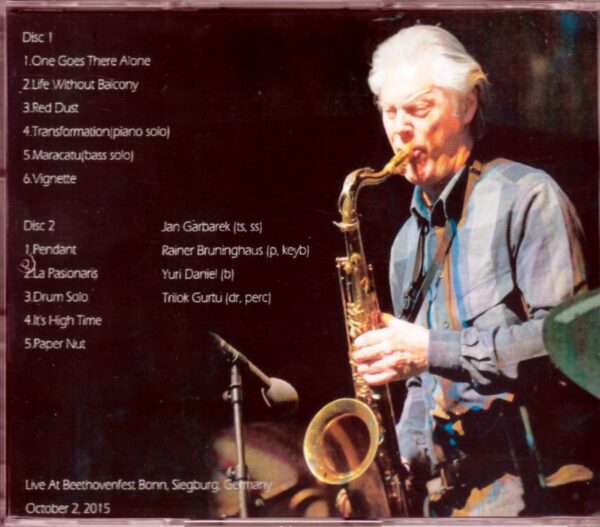Jan Garbarek/Germany 2015 - Image 2