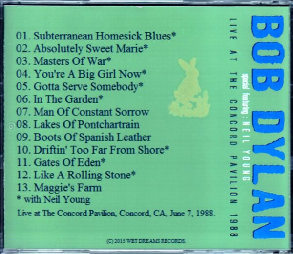 Bob Dylan/Ca, USA 1988 - Image 2