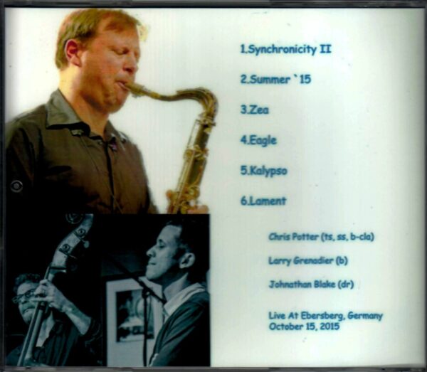 Chris Potter Trio/Germany 2015 - Image 2