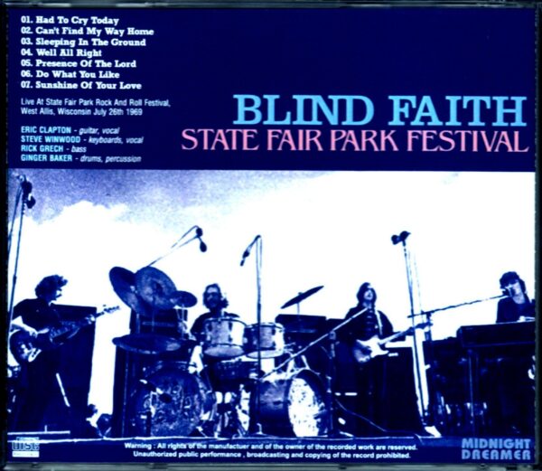 Blind Faith/Wi, USA 1969 - Image 2