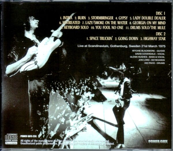 Deep Purple/Sweden 1975 - Image 2