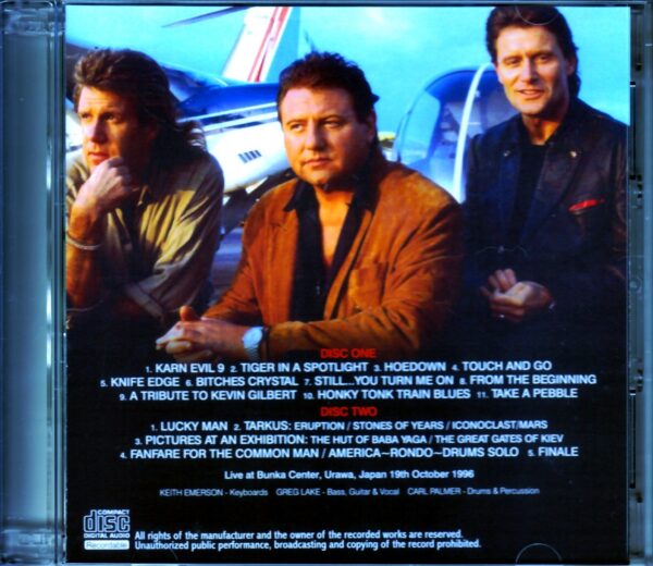 EL & P Emerson,Lake & Palmer/Saitama,Japan 1996 - Image 2
