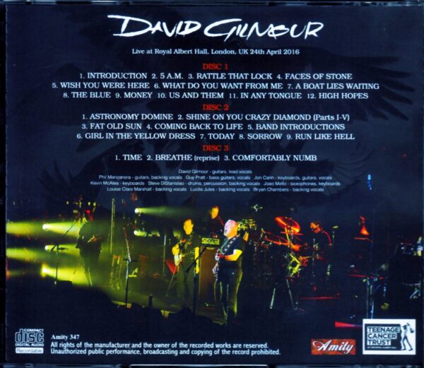 David Gilmour/London,UK 2016 - Image 2