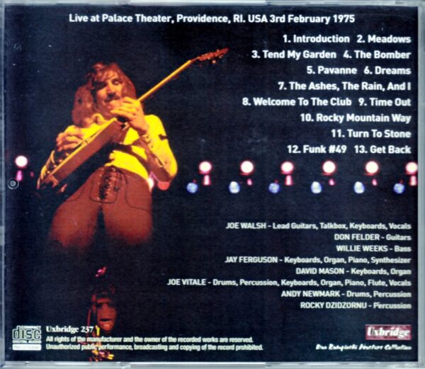 Joe Walsh/Ri, USA 1975 - Image 2