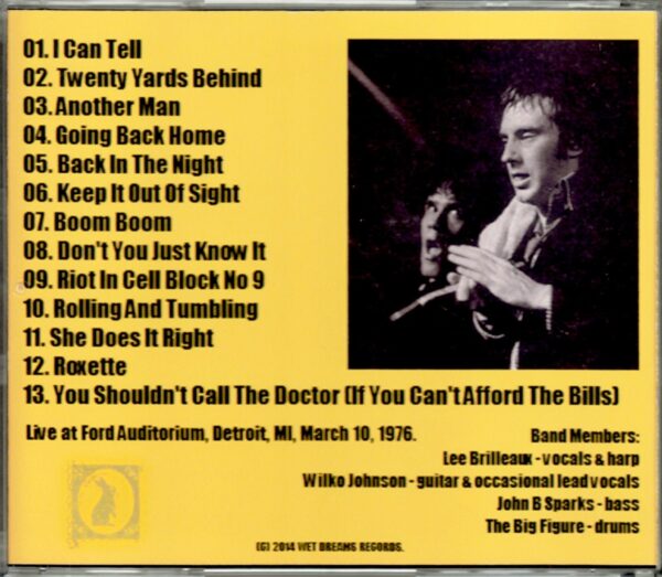 Dr. Feelgood/Mi, USA 1976 - Image 2