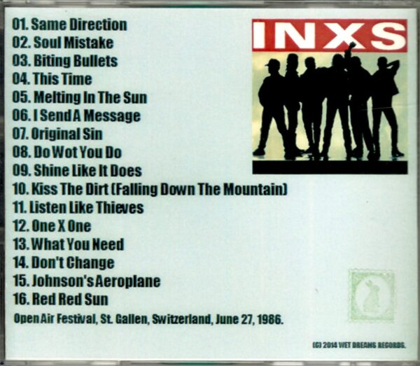 Inxs/Switzerland 1986 - Image 2