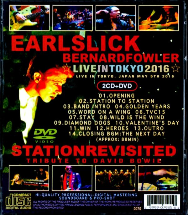 Earl Slick,Bernard Fowler/Tokyo,Japan 2016 - Image 2