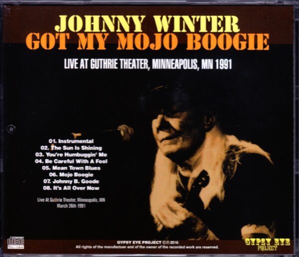 Johnny Winter/Mn, USA 1991 - Image 2