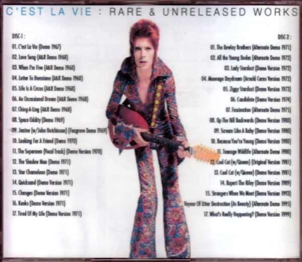 David Bowie/Rare Unreleased Works 1967-1999 - Image 2