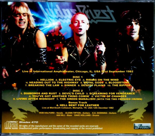Judas Priest/IL, USA 1982 - Image 2
