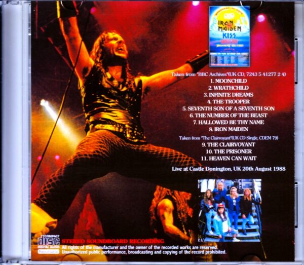 Iron Maiden/UK 1988 SBD Version - Image 2