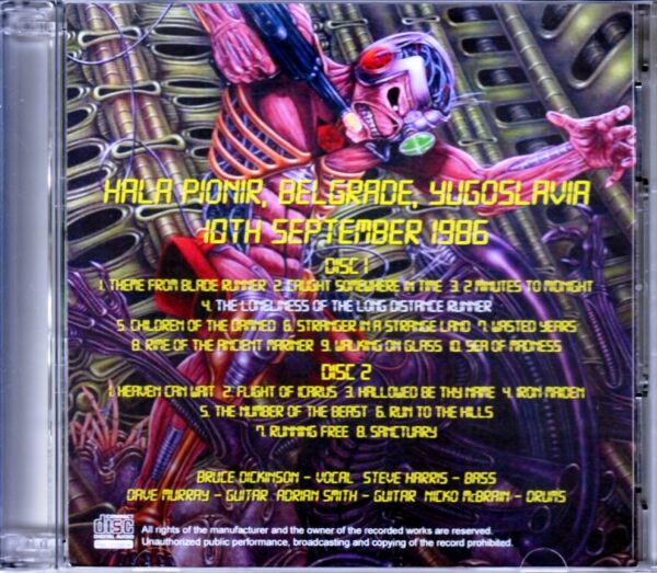 Iron Maiden/Yugoslavia 1986 - Image 2