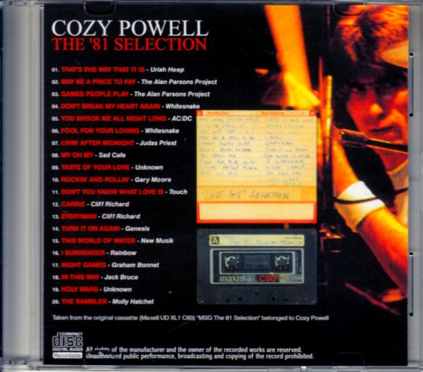 Cozy Powell/1981's Selection - Image 2