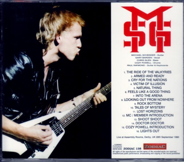 Michael Schenker/UK 1980 - Image 2
